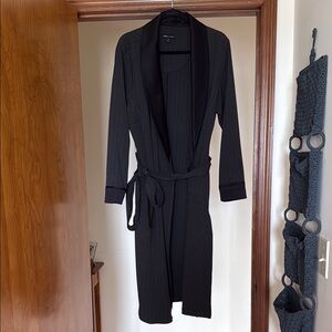 Lane Bryant Black Pinstripe Jacket